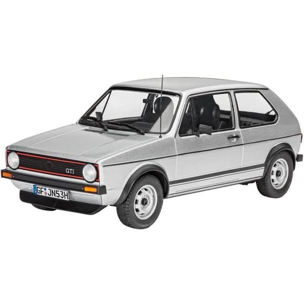 Modellset Modellset Bilar VW Golf 1 GTI - REVELL - 1/24:e - 110 stycken - Barn