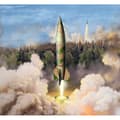 Miniatyrbild 1 av 6: Militär raketmodell: tysk A4/V2-raket