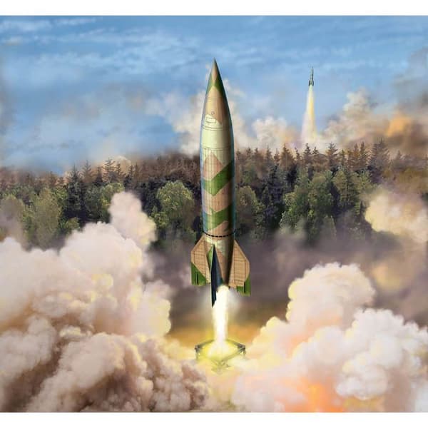 Militär raketmodell: tysk A4/V2-raket
