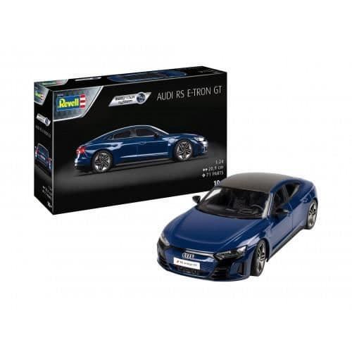 Audi RS e-tron GT 2020 Revell snap-on modellsats, förmålad easy-click - 1/24 - Revell 07698 + 12 år