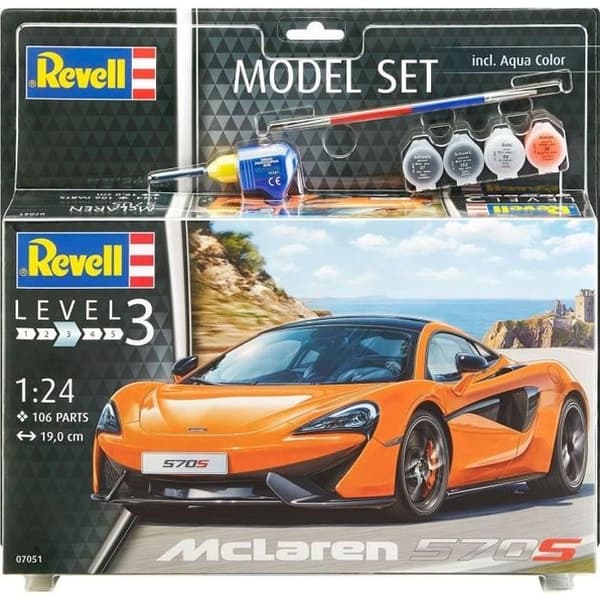 REVELL Maquette Modellset Bilar MCLAREN 570S -67051