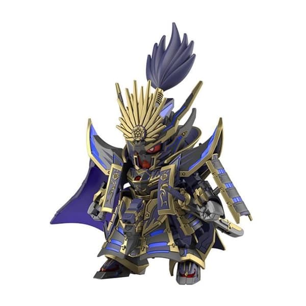 Gundam Model Kit - Bandai Hobby - 11 Nobunaga Gundam Epyon Dark Mask Gunpla SDW Heroes - Vit - Blandat - Ålder 15+