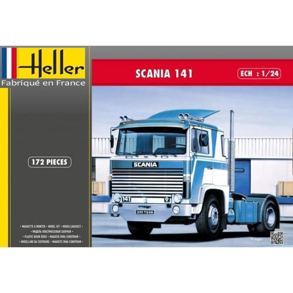 Lastbilsmodell - Scania 141 Gervais - Heller - Från 15 år - Pojke - Inredning