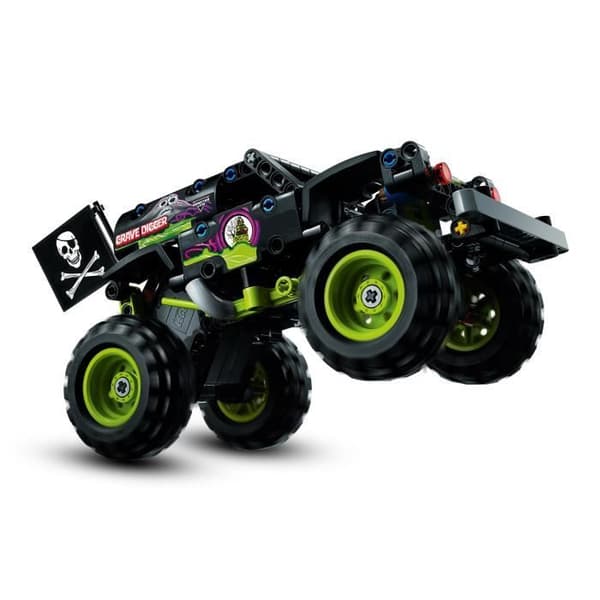 LEGO® Technic 42118 Monster Jam gravgrävare, leksaksbil, buggy, stuntbil, 7 år gammal