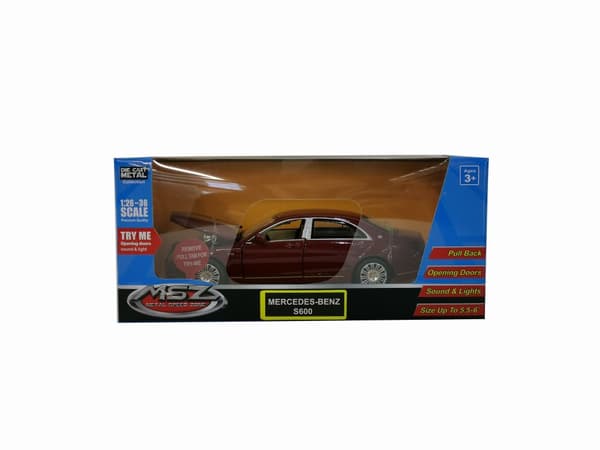 MSZ Die-cast model Mercedes-Benz S600, scale 1:32
