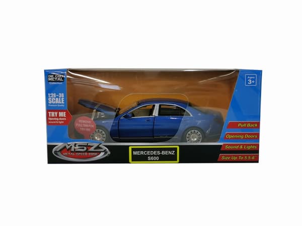 MSZ Die-cast model Mercedes-Benz S600, scale 1:32