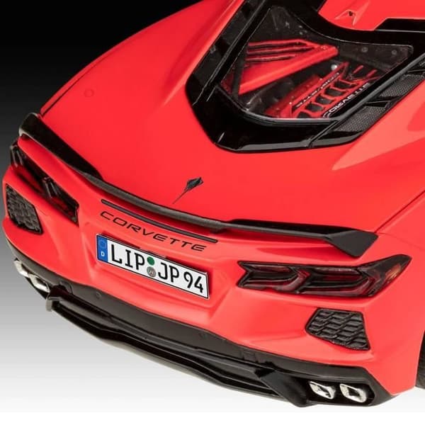 Modellbil - REVELL - Corvette C8 coupé - 144 delar - Nivå 3/5 - Skala 1/25