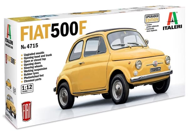 ITALERI 1:12 - Fiat 500 F - 1968