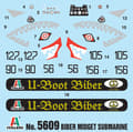 Miniatyrbild 4 av 4: ITALERI 1:35 U-boot Biber Midget Submarine