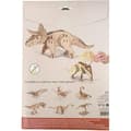 Miniatyrbild 4 av 4: 3D-modell i trä - Triceratops - 55 delar - 31 x 11 x 16 cm - För barn från 8 år
