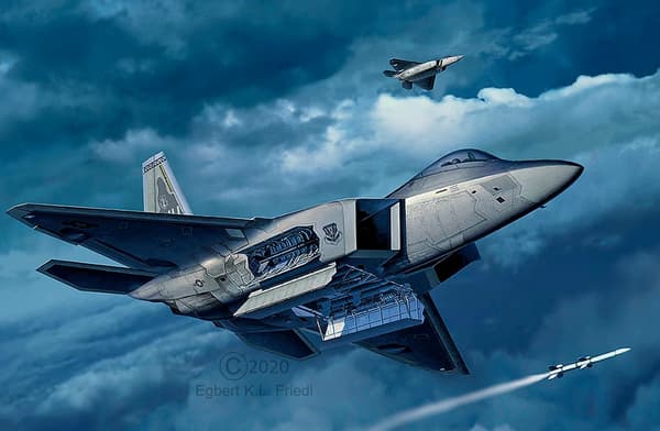 Revell 1:72 - Lockheed Martin F-22A Raptor
