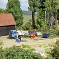 Miniatyrbild 2 av 2: Busch avlämningscontainrar - 4 stycken - 1,5 m3 - Blå/Orange/Vit/Grön