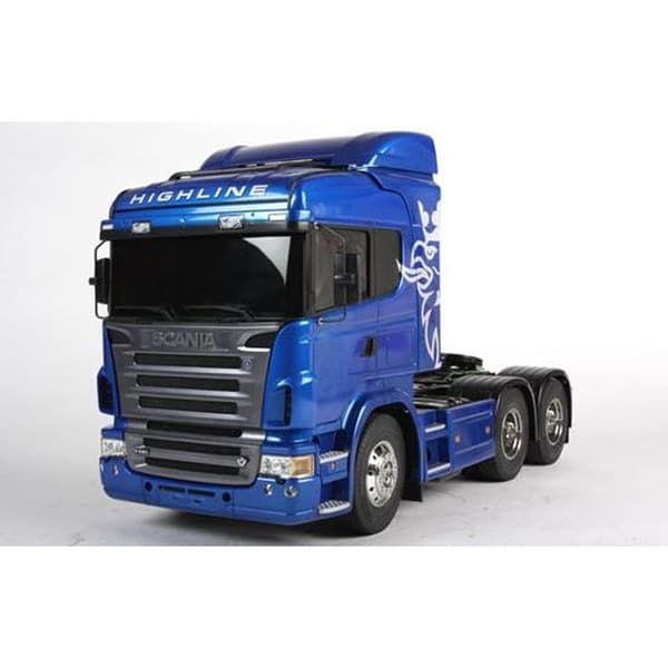 Radiostyrd lastbil Scania R620 blå utgåva Tamiya 1/14