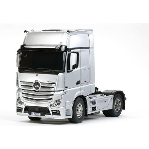 Elektrisk radiostyrd lastbil - TAMIYA - Mercedes Benz Actros 1851 - Skala 1/14 - Realistisk fjädring