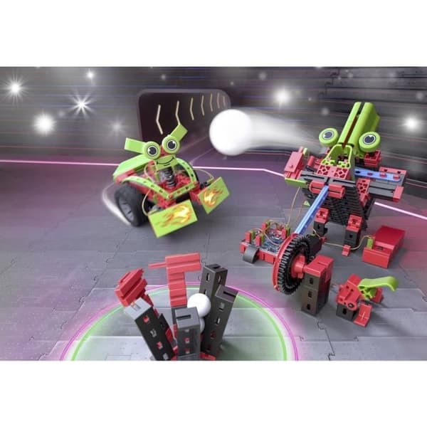 Robotleksak - FISCHER TECHNIK - Smart Robots Pro 569021 - Sensorer och ställdon ingår - Vit