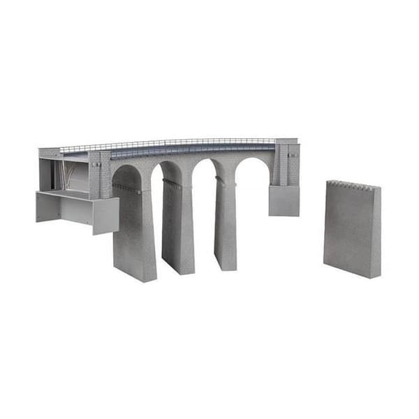 HO-modellering - FALLER - 2-vägs Viaduct Box - Unik kurva - Unik färg