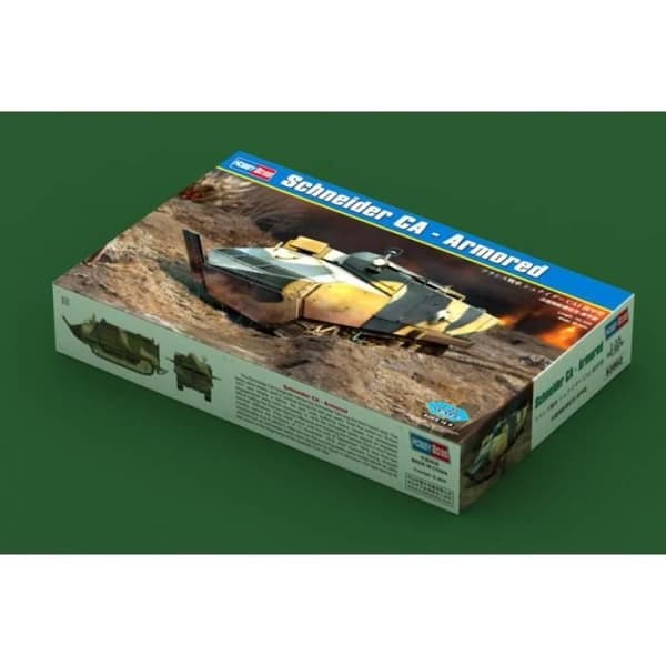 Schneider CA-pansartankmodell - HOBBY BOSS - 83862 - 1/35:e - 75 mm Canon - Första världskriget