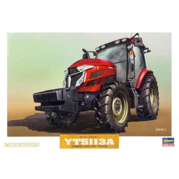 Yanmar Yt5113a traktorfordonsmodell - HASEGAWA - 1/35:e - plast