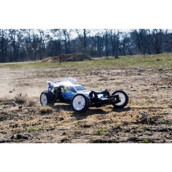 Buggy RC Neo Fighter DT03 - TAMIYA - Radiostyrd bil - Vit - Polykarbonat - Barn - Utomhus