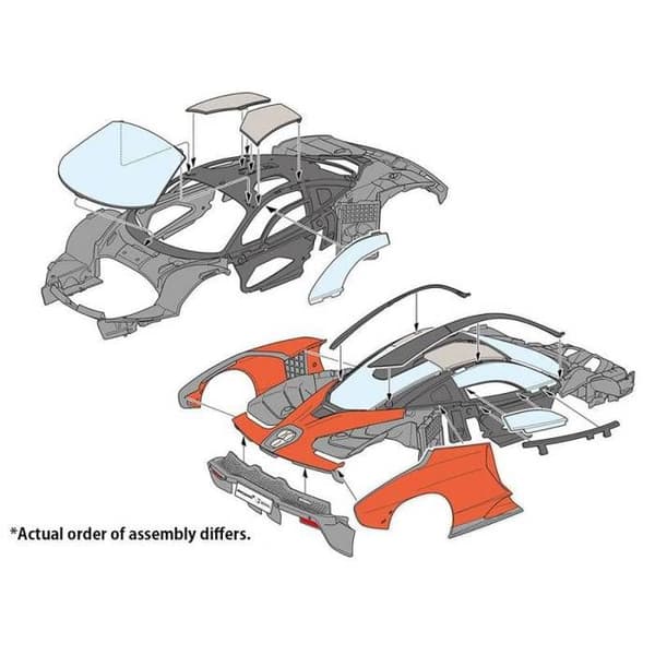 TAMIYA - Modellbil Mclaren Senna |tamiya|24355| 1:24 Modellmodell Tank Promo - Ref : 12040