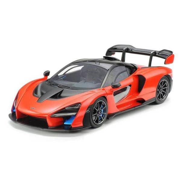 TAMIYA - Modellbil Mclaren Senna |tamiya|24355| 1:24 Modellmodell Tank Promo - Ref : 12040