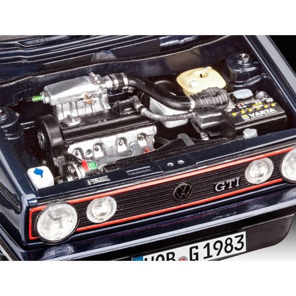 Modellbilar - REVELL - 35 år VW Golf GTI Pirelli - Presentförpackning - 118 delar - Plast - Svart