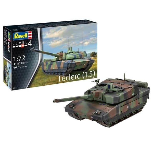 Tankmodell - Revell - Leclerc T.5 - 137 delar - 1/72