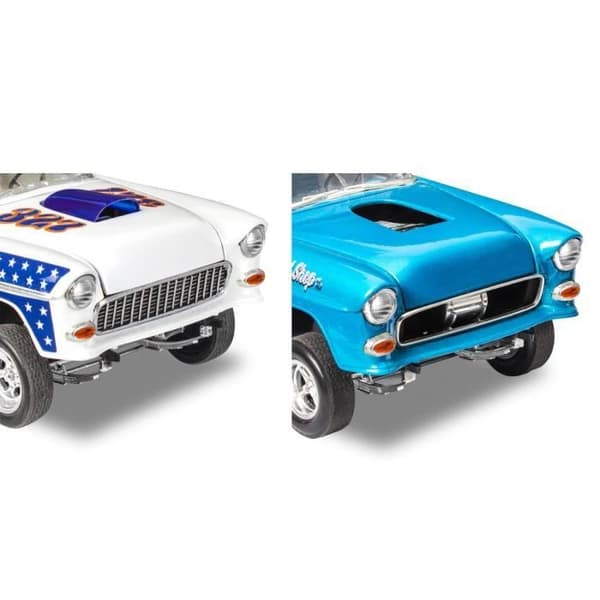 Bilmodell - REVELL - 55 Chevy Bel Air Street Machine - 92 stycken - Plast