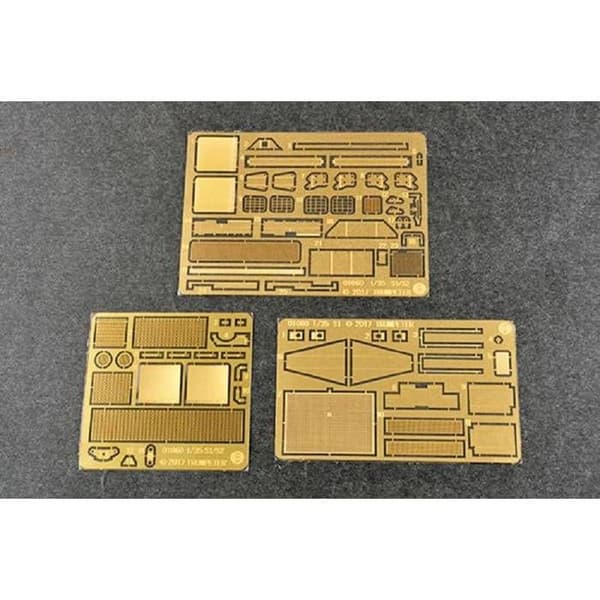 Modell Truck Rysk 72v6e4 Stridsfordon av 96k6 Pantsir -s1 Admgs - TRUMPETARE