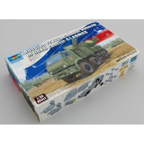 Modell Truck Rysk 72v6e4 Stridsfordon av 96k6 Pantsir -s1 Admgs - TRUMPETARE