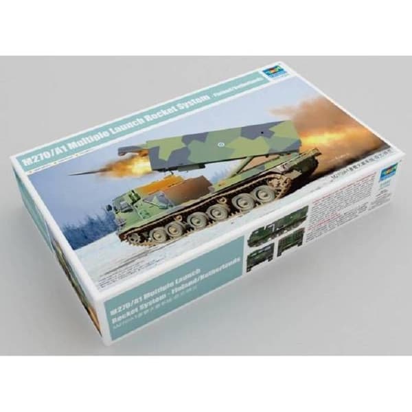 Modellsats - TRUMPETER - M270/a1 Multiple Launch Rocket System - Artilleri - Exteriör - Plast