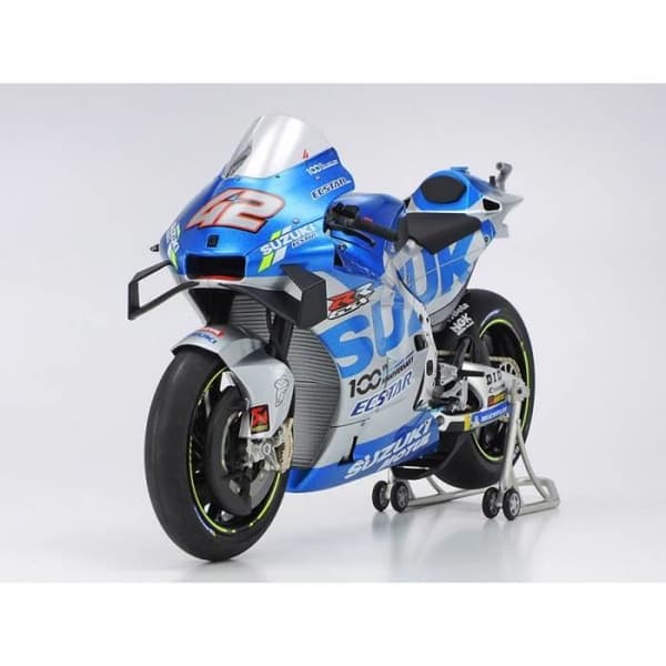 Team Suzuki Ecstar Gsx-rr '20 Motorcykel Model Kit - TAMIYA - Blå - Blandat - Vuxen