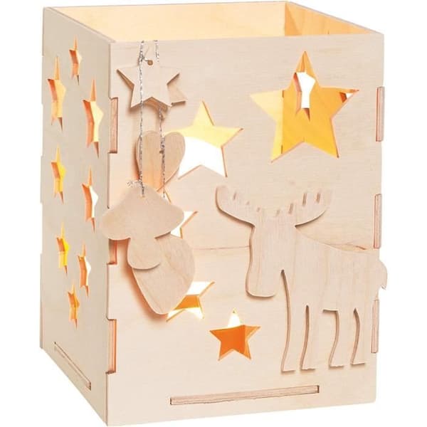 Pebaro Tea Wood Modeling Kit Lätt design med älg-/svampställ - 848/1