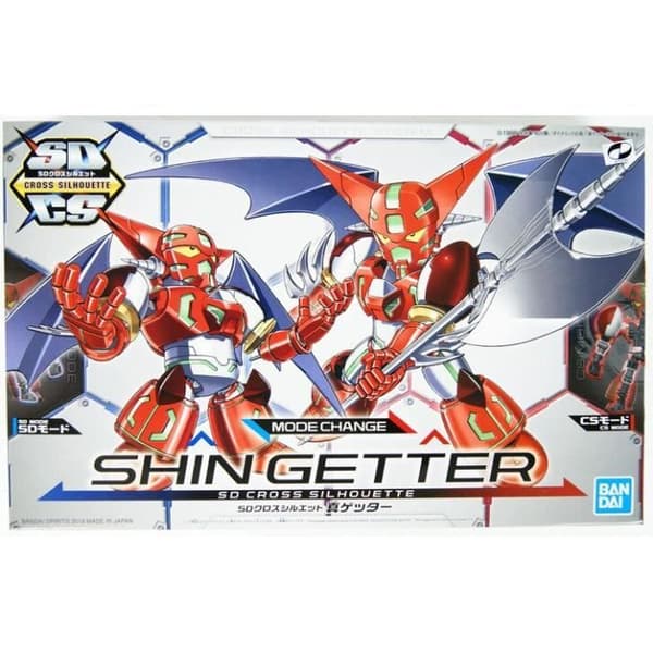 Bandai SD Cross Silhouette Getter Robot Shin Getter Icke-skala Kit