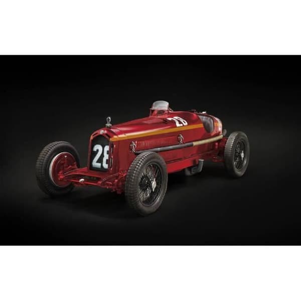 Bilmodell - ITALERI - Alfa Romeo 8C 2300 Monza - Skala 1/12 - 32 cm - Röd
