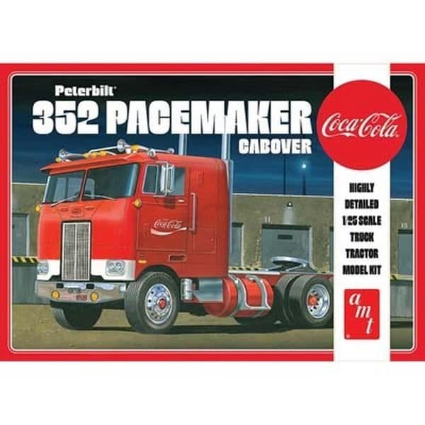 AMT PETERBILT 352 COCA COLA PACEMAKER CABOVER AMT 1090/06 1:25