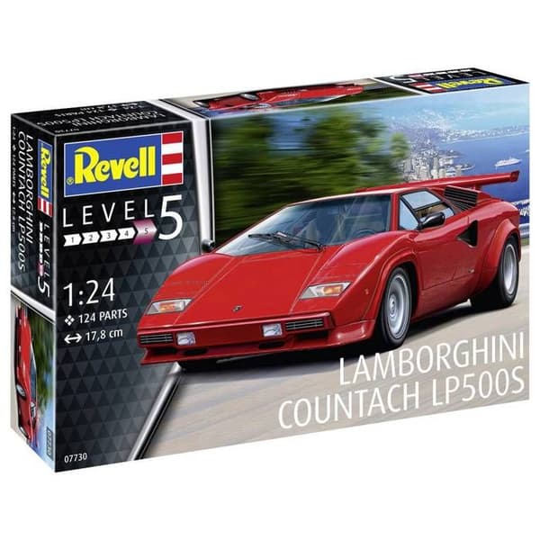 Revell 07730 Lamborghini Countach LP500S 1:24 modellbil