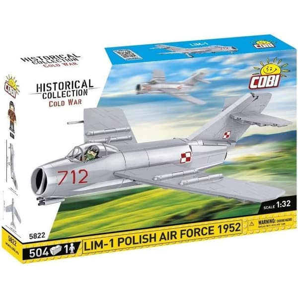 COBI 5822 - LIM-1 POLISKA AIR FORCE 1952 (MIG15)