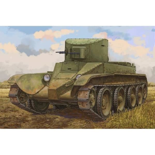 Sovjetisk BT-2 Tank (sen) tankmodell - HOBBY BOSS - 1/35:e