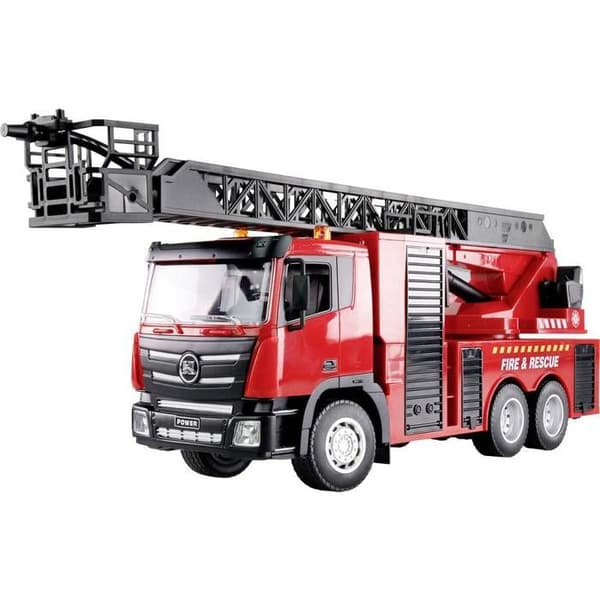 Amewi Firefighter svängbar stege 1:18 Funktionell RC modell nödfordon