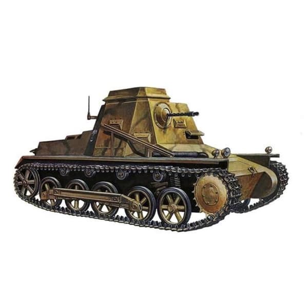 Modellbil - ITALERI - Sdkfz.265 Pz.Befehlswagen - Skala 1/72 - Färg Grå - Från 15 år