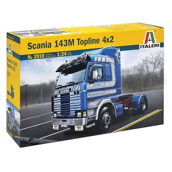 Scania 143M Topline 4x2 lastbilsmodell - ITALERI - Unik färg