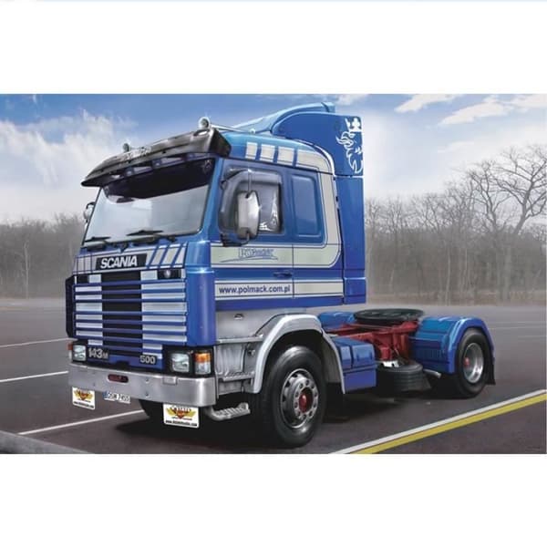 Scania 143M Topline 4x2 lastbilsmodell - ITALERI - Unik färg