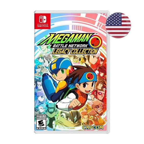 Samling Arv Mega Man Battle Network - CAPCOM - Från 10 år - Blanda - 10 spel ingår