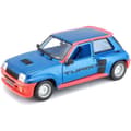 Miniatyrbild 1 av 3: Monterade miniatyrer - Renault R5 Turbo blå 1980 1/24 Burago
