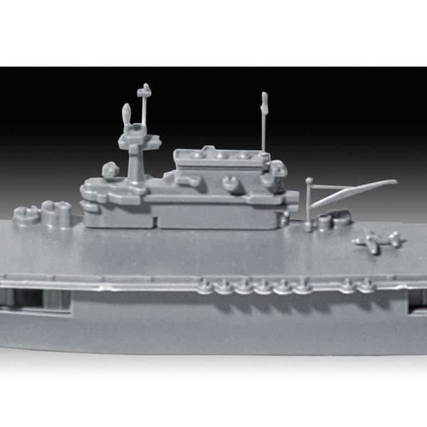 Hangarfartygsmodell - Revell - USS Enterprise CV-6 - Unik färg - Plast - 38 delar