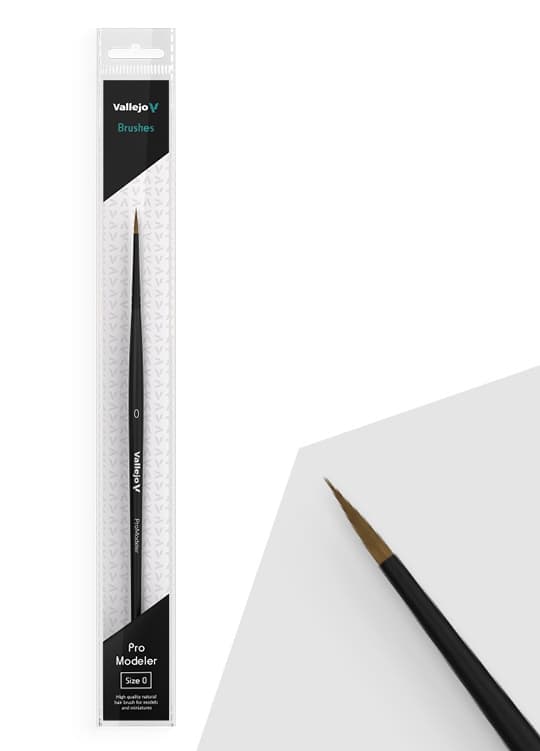 Vallejo Pensel -   Round Brush 0