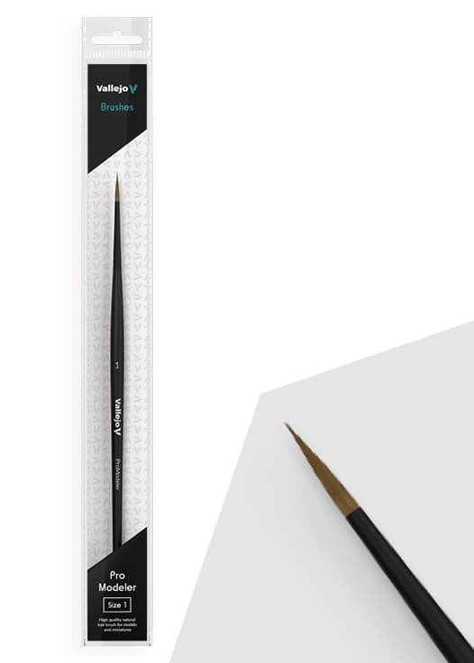 Vallejo Pensel -   Round Brush 1
