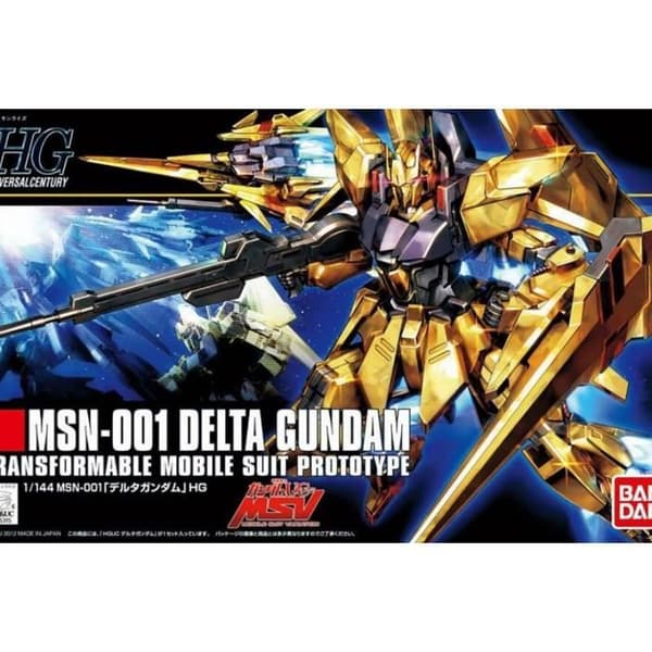 GUNDAM - HGUC 1/144 Delta Gundam - Modellsats