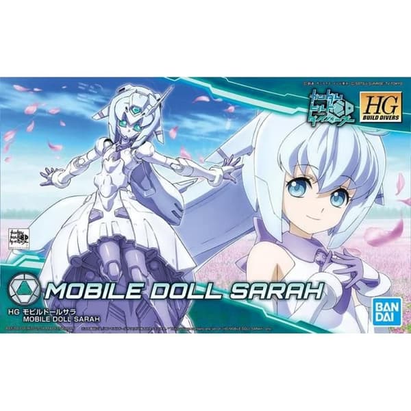 Gundam modell - Bandai Hobby - 23 Mobile Doll Sarah - HG 1/144 - 13cm - Ledad utan lim